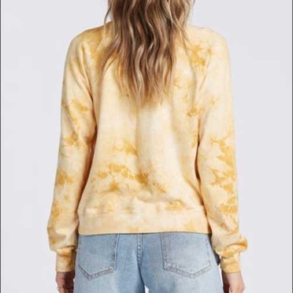 🔆BILLABONG🔆 TIE DYE SUN-STRUNK SWEATSHIRT - Picture 6 of 10
